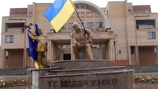 Первые дни в Балаклеи после освобождения