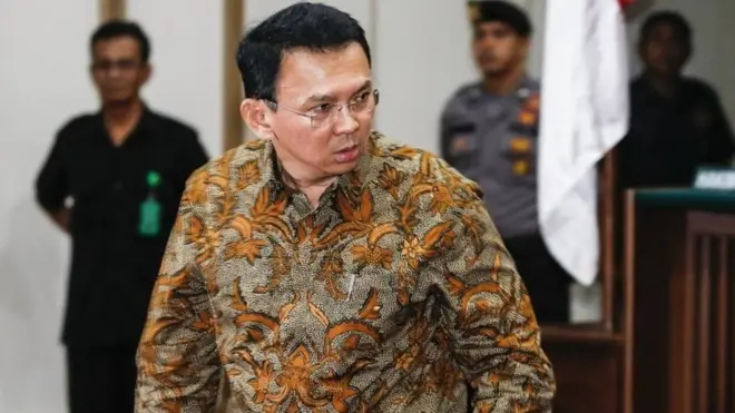 Ahok mengibaratkan dirinya seperti Nemo, ikan kecil yang melawan arus