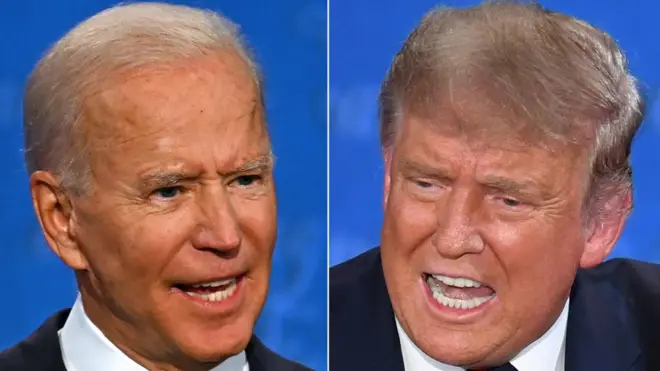 डोनाल्ड ट्रंप, जो बाइडन