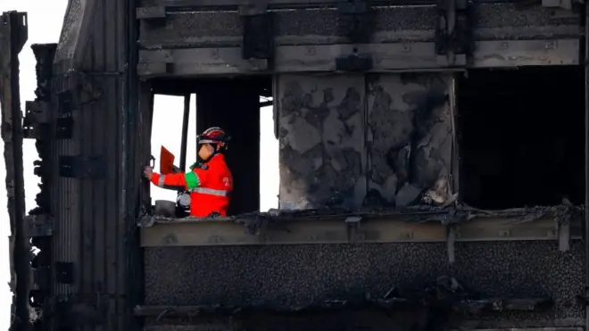 أكدت الشرطة أن 58 شخصا أصبحوا في عداد المفقودين بعد اندلاع حريق مروع في برج غرينفيل في لندن الأربعاء الماضي