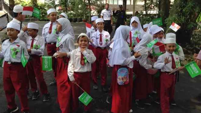Anak sekolah Bogor