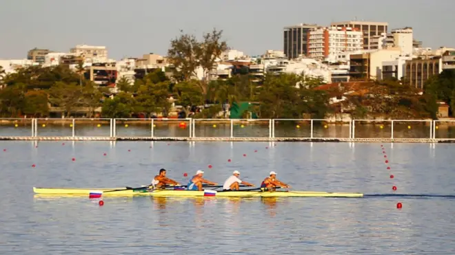 Российские гребцы в Рио