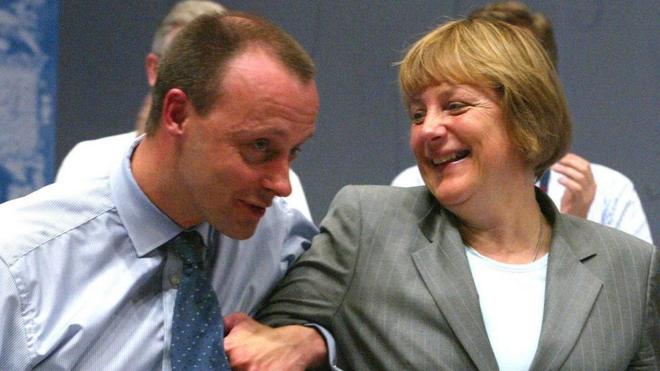 Меркель і Мерц
