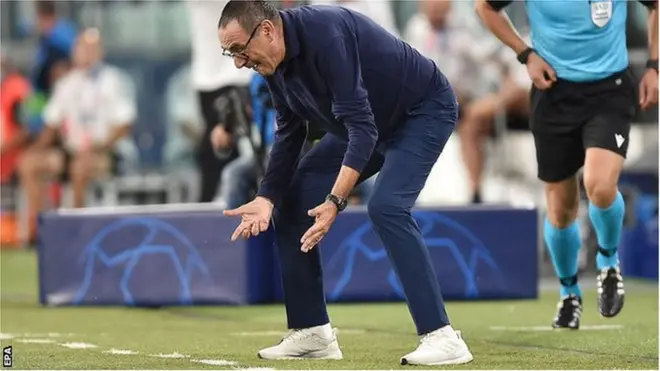 Maurizio Sarri alijiunga na Juventus baada ya kuwa kocha wa Chelsea kwa mwaka mmoja