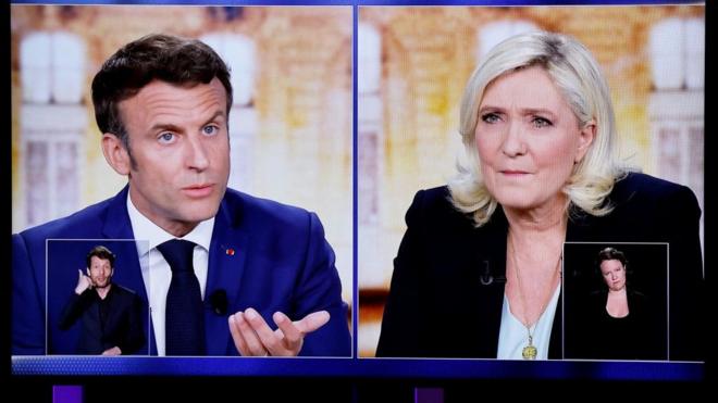 Debate presidencial en Francia