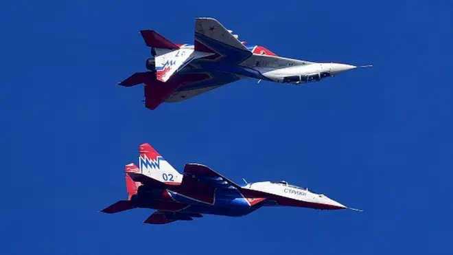 Samo vežba: Ruske „Lastavice" na proslavi Dana Oslobođenja Beograda