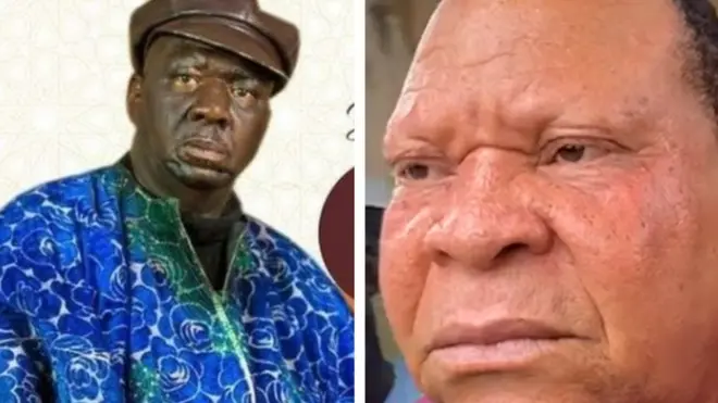 Aworan Baba Suwe ati Elesho