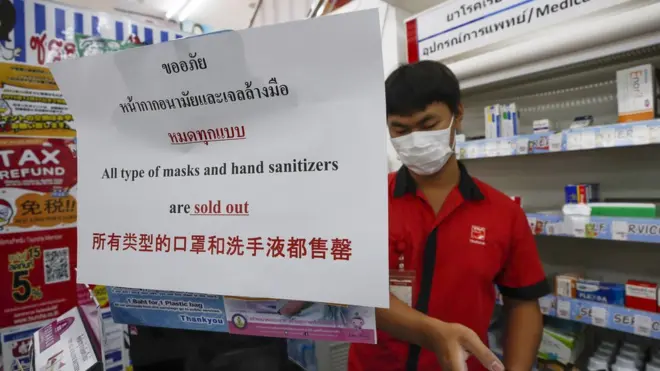 新型冠狀病毒的疫情爆發後，多國的口罩供應都變得緊張。