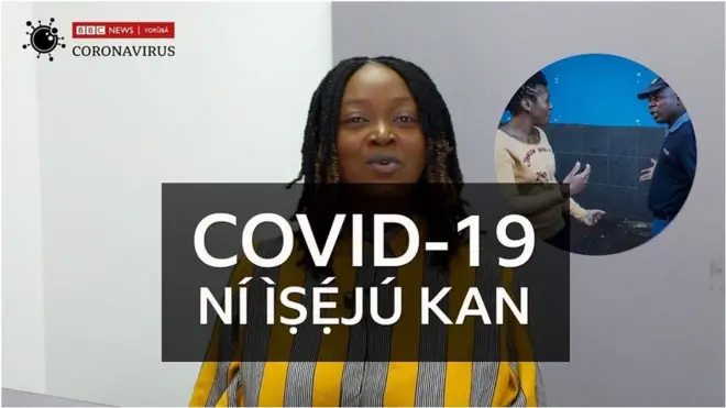 COVID-19 ní ìṣẹ́jú kan