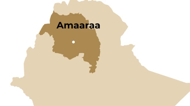 kaartaa naannoo Amaaraa