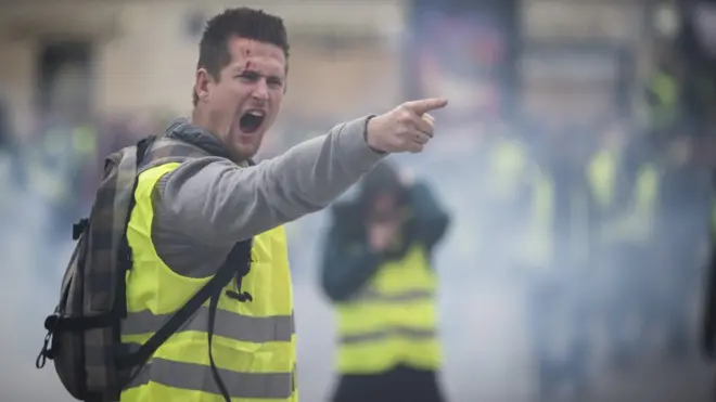 احتجاجات السترات الصفراء