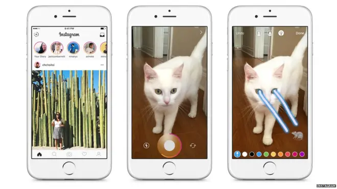 Las Historias duran 24 horas en la cronología de quien las publica.