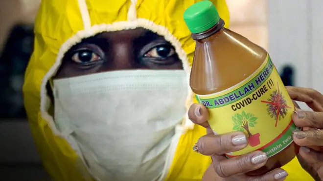 Ghana 'quack doctors' selling 'cure'