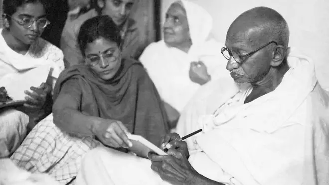 Manu era la sobrina nieta de Gandhi