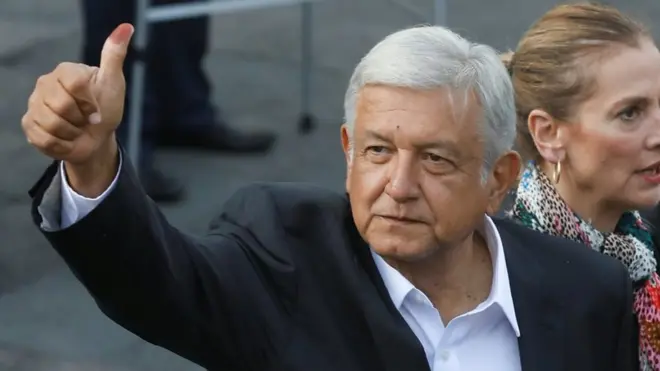 الرئيس المكسيكي الجديد أندريه مانويل لوبيز اوبرادور