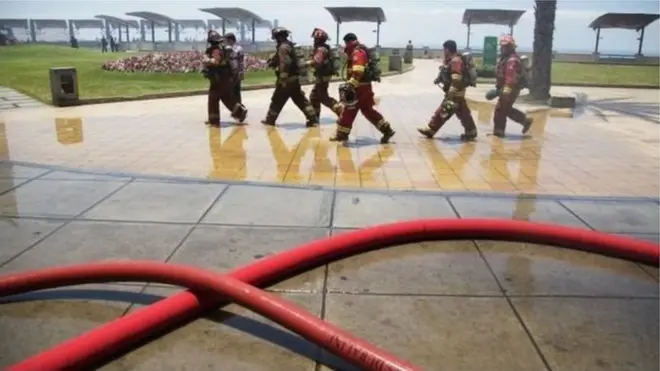 د چارشنبې په ورځ هم اوروژونکي د اور په وژلو بوخت وو