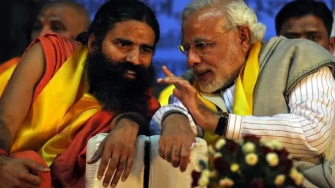 नरेंद्र मोदी और बाबा रामदेव