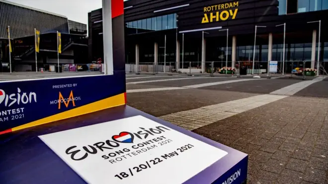 The show will be presented from Rotterdam's Ahoy arena in May