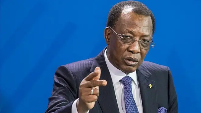 Idriss Deby, président du Tchad
