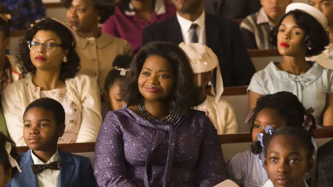 "Hidden figures" fue la película más vista en EE.UU. el pasado fin de semana.
