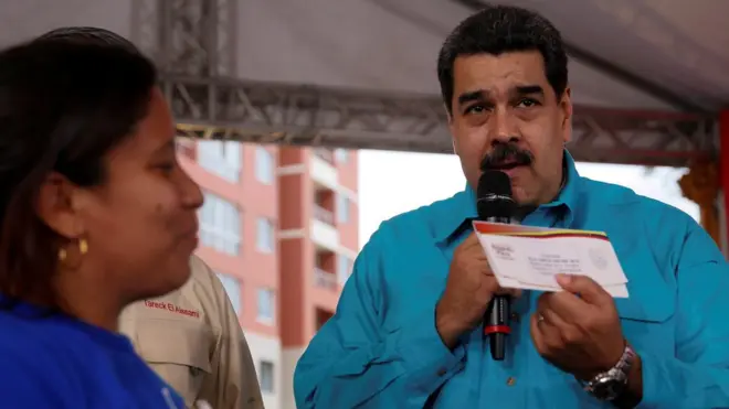 Nicolás Maduro hizo el anuncio durante un acto televisado.