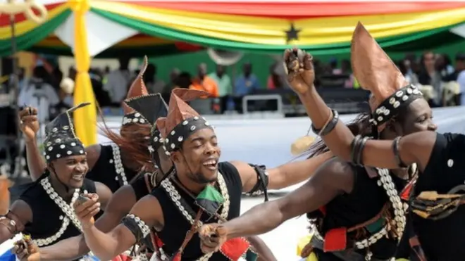 Ghana dey celebrate say dem get oil