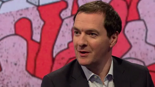 George Osborne on Newsnight