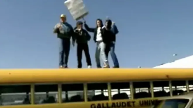 Студенческие протесты в Галлодетском университете в 1988 году