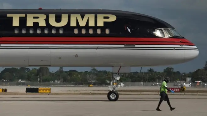 Trump aircraft