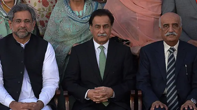 شاہد خاقان عباسی اور خورشید شاہ کو ایک متفقہ نام پر پہنچنا ہے