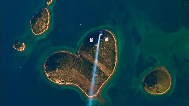 Galesnjak üzerinde hava dalışı