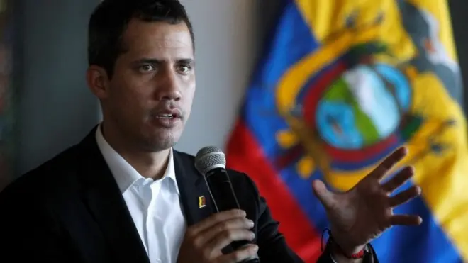 Juan Guaidó salió de Venezuela el pasado 23 de febrero y desde entonces ha hecho una gira por varios países de Sudamérica.