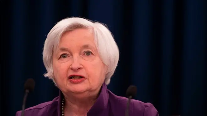 联储局主席耶伦（Janet Yellen）