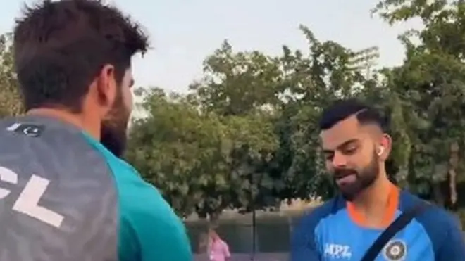 कोहली, अफ़रीदी