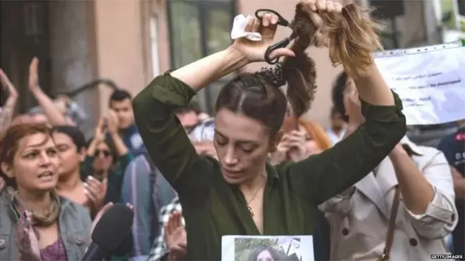 इराणमधील निदर्शनं.