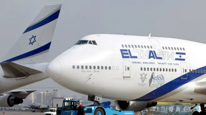 La compañía El Al es la aerolínea nacional de Israel con conexiones a varios países del mundo.