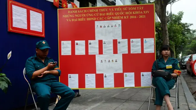 Cử tri Việt Nam vừa bỏ phiếu bầu Quốc hội tháng Năm 2016