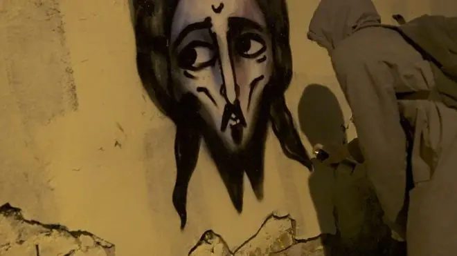 Арсений Бочков за работой