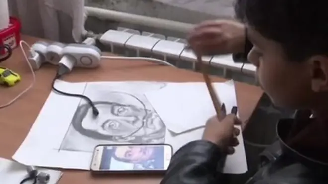 ปีกัสโซน้อยแห่งค่ายผู้อพยพ