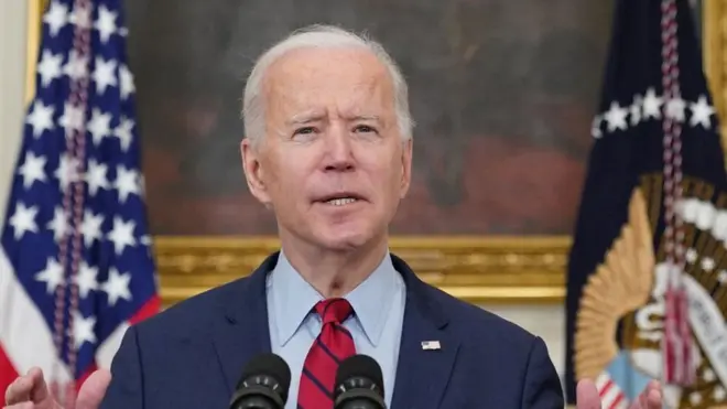 US President Joe Biden