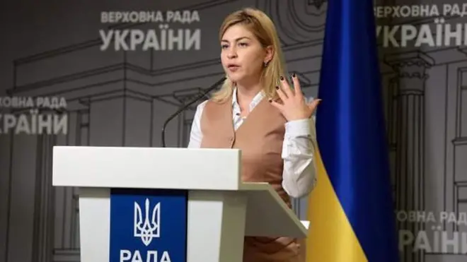 Minisitiri w'intebe wungirije wa Ukraine Olha Stefanishyna