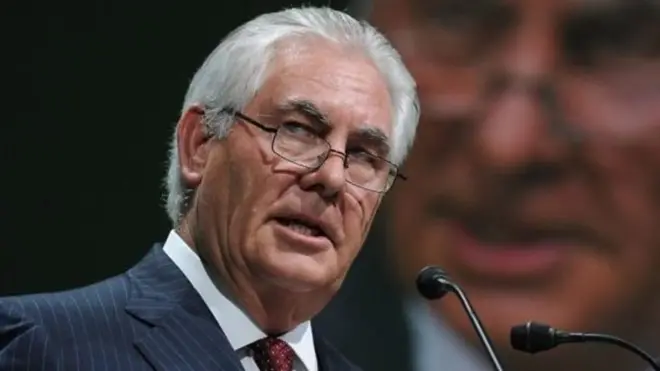 ريكس تيلرسون المرشح لمنصب وزيرا الخارجية الأمريكية