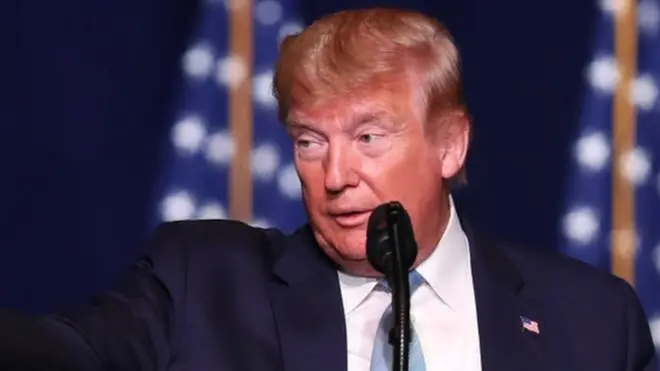 અમેરિકાના રાષ્ટ્રપતિની તસવીર