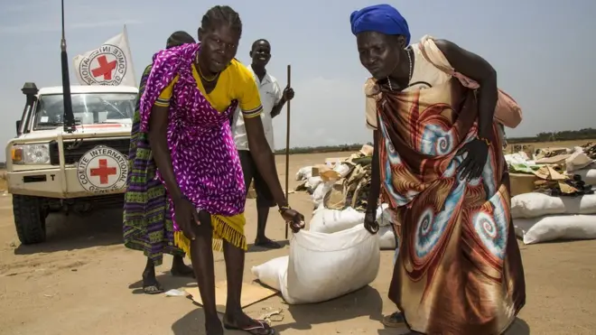 UN been warn for April say serious famine dey come for people wey dey suffer all di fight wey dey happen for Africa, including South Sudan