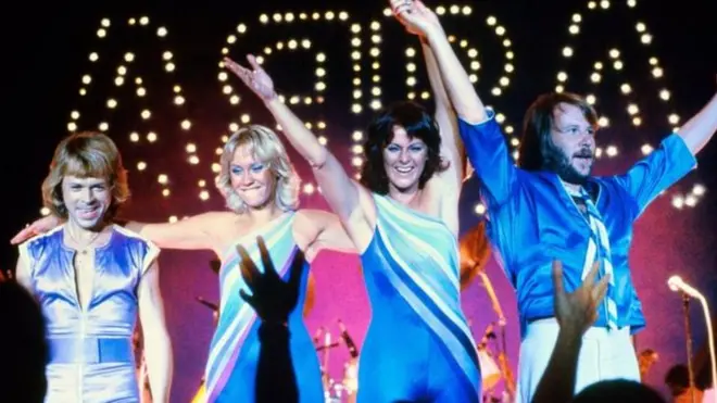 Dem form di group Abba for 1972