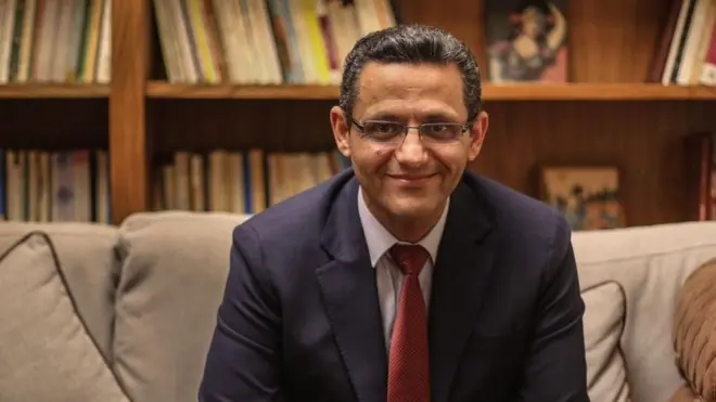 خالد البلشي نقيب الصحفيين في مصر
