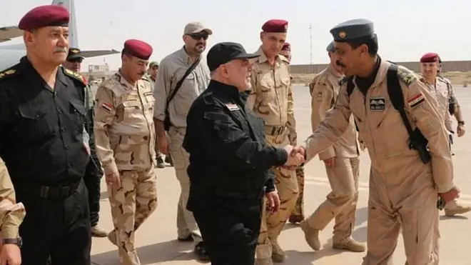 इराक़ के प्रधानमंत्री हैदर अल अबादी