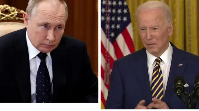 Pirezidant Putiin (mirgaan) fi Pirezidant Baayidan (mitaarraan)