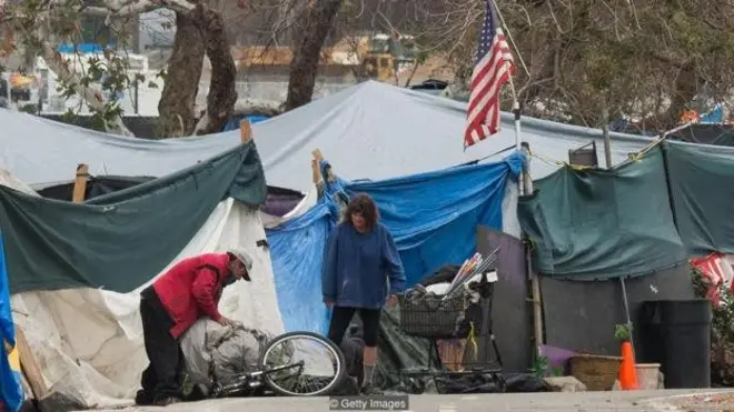 Kesenjangan ekonomi di AS disebut yang terburuk di antara negara paling berkembang di dunia.