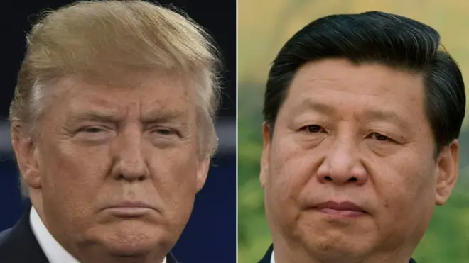 特朗普和習近平